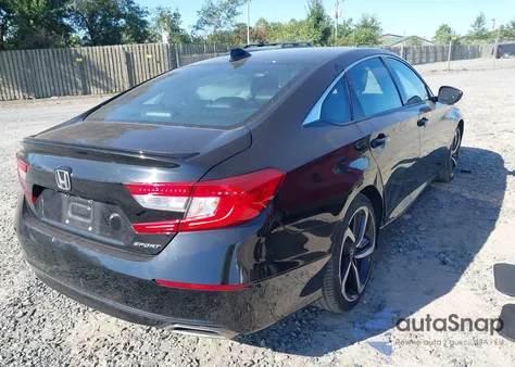 2021 Honda Accord Sport z USA, uszkodzony, nr VIN 1HGCV1F38MA070725